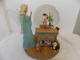 Disney Pinocchio and the Blue Fairy Snowglobe  - £114.03 GBP