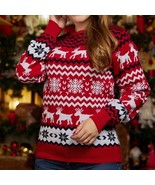 Festive Unisex Christmas Sweater - Couples Holiday Sweater  - $28.99+