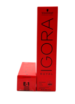 Schwarzkopf Igora Royal Permanent Color Creme E-1 Extrait Cendre 2.1 oz - $12.82