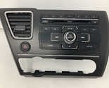 2016 Honda Civic AM FM CD Player Radio Receiver OEM I04B06005 - $116.99