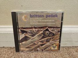 Benjamin Britten - Sinfonia da Requiem, Four Sea Interludes (CD, 1990 Virgin) - £7.49 GBP