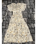 Flowy Flower Print Maxi Dress - Size S - $552.14 MXN