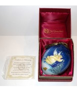 NIB 2021 NE&#39;QWA ART GLASS #7219903 ALL THAT GLITTERS HAZEL LINCOLN ORNAMENT - €42,98 EUR
