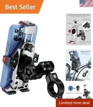 Premium Motorcycle Phone Mount with Vibration Dampener - Fits 4.7&#39;&#39;-7.2&#39;... - $89.99