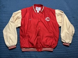 Vintage MLB Genuine Merchandise 1990s  Cincinnatti Reds Jacket Polyester... - £38.93 GBP