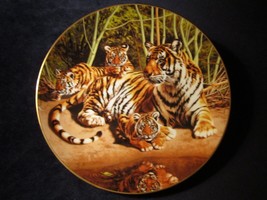 Tomorrow&#39;s Hope Collector Plate Greg Beecham Bengal Tiger Vanishing Wildlife - £20.03 GBP