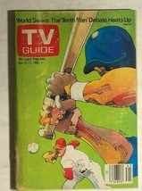 TV GUIDE October 11, 1980 baseball cover - £9.48 GBP