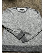 Banana Republic Terry Sweatshirt - Men&#39;s L - Heathered Gray - £11.61 GBP