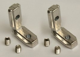 2 Pcs. Corner Joining Plate Bracket For T-slot aluminum extrusion 3030 C... - $4.64