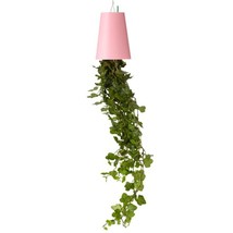 BOSKKE Indoor Sky Upside Down Recycled Hanging Planter Pot Pink - £27.89 GBP
