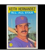 1986 Topps #701 Keith Hernandez AS All Star NL NEW YORK METS -- NM-MINT - $2.18