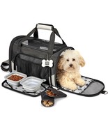 Mobile Dog Gear Travelware Black Grey Pet Carrier Plus Foldable Bag NWT ZL6 - $94.10 CAD