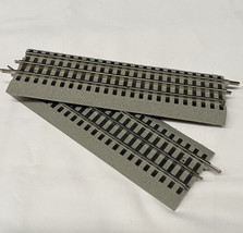 2 Sections Of 10&quot; Straight Lionel Fastrack O Scale Good Used Condition - £9.66 GBP