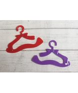 20pcs. Red and Purple Fashion DollHangers--for 11.5 - £7.80 GBP