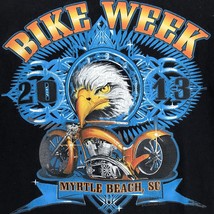 Myrtle Beach Bike Week 2013 T Shirt 2XL Delta Pro Weight Eagle Motorcycl... - £17.71 GBP
