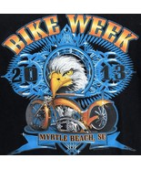 Myrtle Beach Bike Week 2013 T Shirt 2XL Delta Pro Weight Eagle Motorcycl... - £17.81 GBP