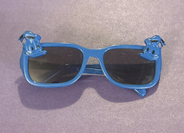 Vintage Disney Donald Duck Blue Plastic Child Size Sunglasses - Made in Italy - £31.45 GBP