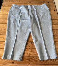 Isaac mizrahi live NWOT Women’s stretch Crop Length pants size 32W  blue sf6 - £11.61 GBP