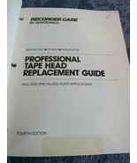 Fourth Edition Nortronics Tape Head Replacement Guide Booklet Lot - £23.73 GBP