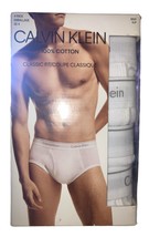 Calvin Klein 4-Pack Cotton Classics Brief NB4000 White 2XL Mens 45-48&quot; - $29.69