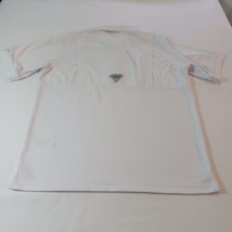Columbia Omni-Shade XM6930  Mens White Polo Shirt Short Sleeve Measured Chest 44 image 2