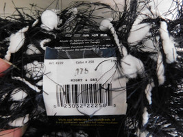 Lion Brand Fun Fur Night and Day dye lot 175 - $3.99