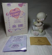 Precious Moments Growing in Grace Age 2 Blonde Girl with Blocks 1994 - 136212 - £11.05 GBP