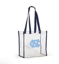 Desden Open Top Stadium Tote, Clear with Long Handles for North Carolina... - $17.81