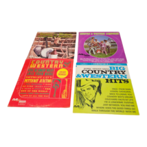 Vintage Country and Western Golden Hits Vinyl LP 4 Record Bundle - £30.63 GBP