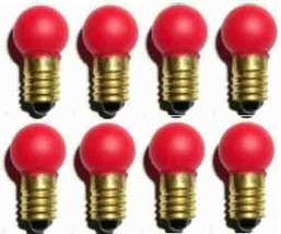 (8) Eight 432R RED 18v BULBS for Lionel Marx O O27 Gauge Trains Accessories - £17.60 GBP