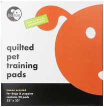 Lola Bean Quilted Pet Training Pads with Lemon Scent - Large Training Pa... - £27.59 GBP+