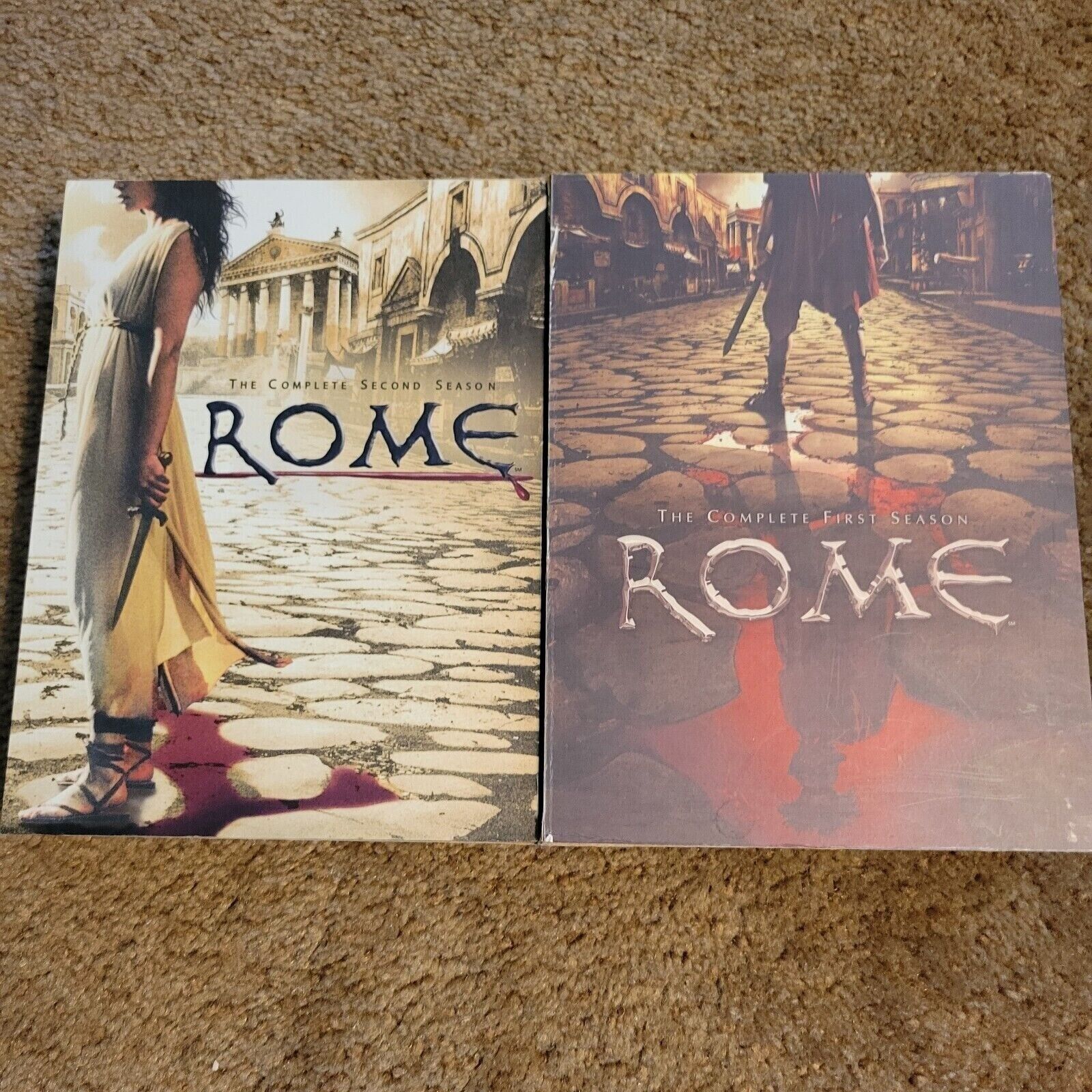 Rome DVD First and Second Season Box Set HBO TV Series Drama - $18.37