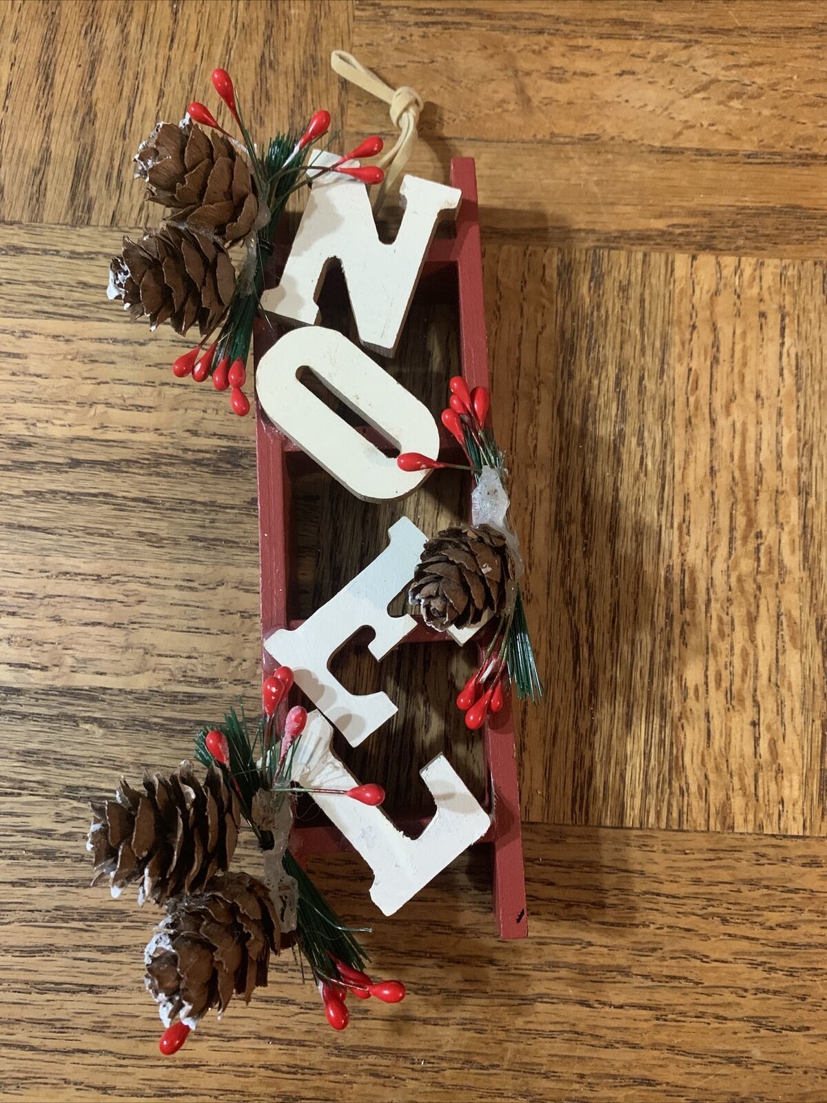 Noel Christmas Ornament - $7.47