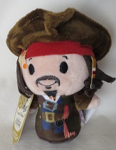 Hallmark Itty Bittys Disney Pirates of The Caribbean Captain Jack Sparrow Plush  - £7.97 GBP