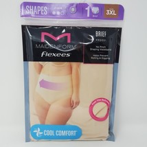 Maidenform Womens Flexees Shapewear Briefs, Tummy Control  Beige Size 3XL FP0051 - £7.48 GBP