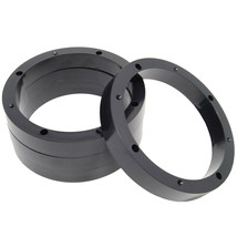 2 Pair 8.5&quot; inch Plastic Spacer Speaker Rings Custom Mounting Adapter Su... - £37.54 GBP