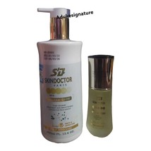 skin doctor organic glow face body lotion 400ml,serum. - $1,125.32 MXN