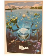 Finding Nemo Affiche Film Affiche Complet Fonte Tout Poisson - $44.99