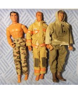 LOT OF THREE 12&quot; ACTION FIGURES  2002  LENARD -  FORMATIVE INT&#39;L - POWER... - £7.74 GBP