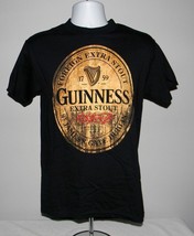 New Mens Guinness Stout Distressed Beer Label Shirt Small James Gate Dublin - £18.21 GBP