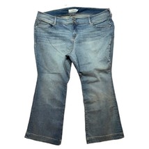 Torrid Denim Flare Leg Jeans High Rise Light Wash Women&#39;s Plus Size 28 S... - $17.63