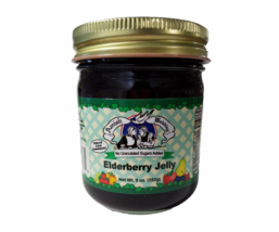 Amish Wedding Foods No Sugar Added Elderberry Jelly, 9 oz. (252g) Jars - £25.28 GBP+
