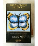 Butterfly Pillow MCG Textiles Latch Hook Kit 13&quot; x 10&quot; Kit - Hook Included - $353.53 MXN