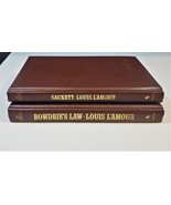 Louis L&#39;Amour Leatherette Collection, Bowdries Law and Sackett 1980s, Fr... - £19.37 GBP