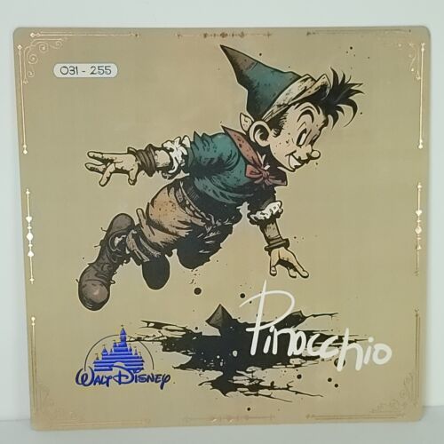 Pinocchio Flying Disney 100th Limited Edition Art Card Print Big One 31/255 - $138.59