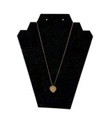 Vintage 10K Gold-Filled Heart Pendant Necklace With 18&quot; Chain &amp; Engraved... - $752.82 MXN