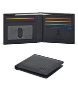 Slim Leather Wallet for Men - RFID Wallets 6 Credit Card Holder Ultra Th... - $22.76