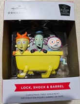 Hallmark Disney Nightmare Before Christmas Lock, Shock &amp; Barrel NEW IN Box - £7.04 GBP