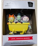 Hallmark Disney Nightmare Before Christmas Lock, Shock &amp; Barrel NEW IN Box - £6.91 GBP