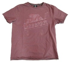 Gongshow Mens Large T-Shirt Burgundy Tone on Tone Built in the Locker Ro... - $13.95